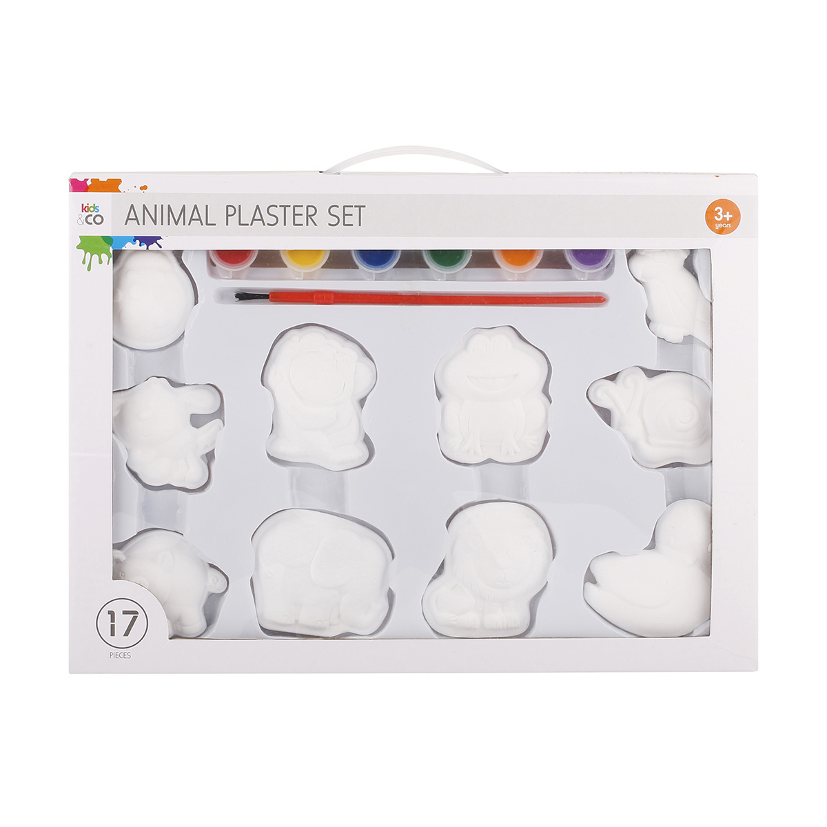 17 Piece Animal Plaster Set Kmart
