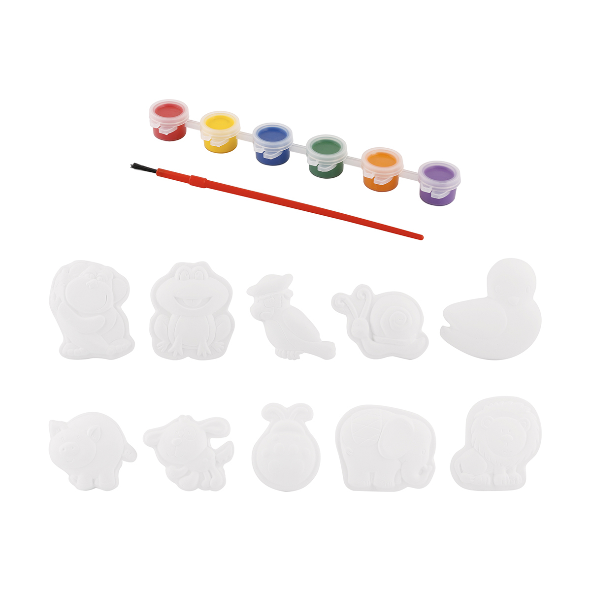 17 Piece Animal Plaster Set Kmart