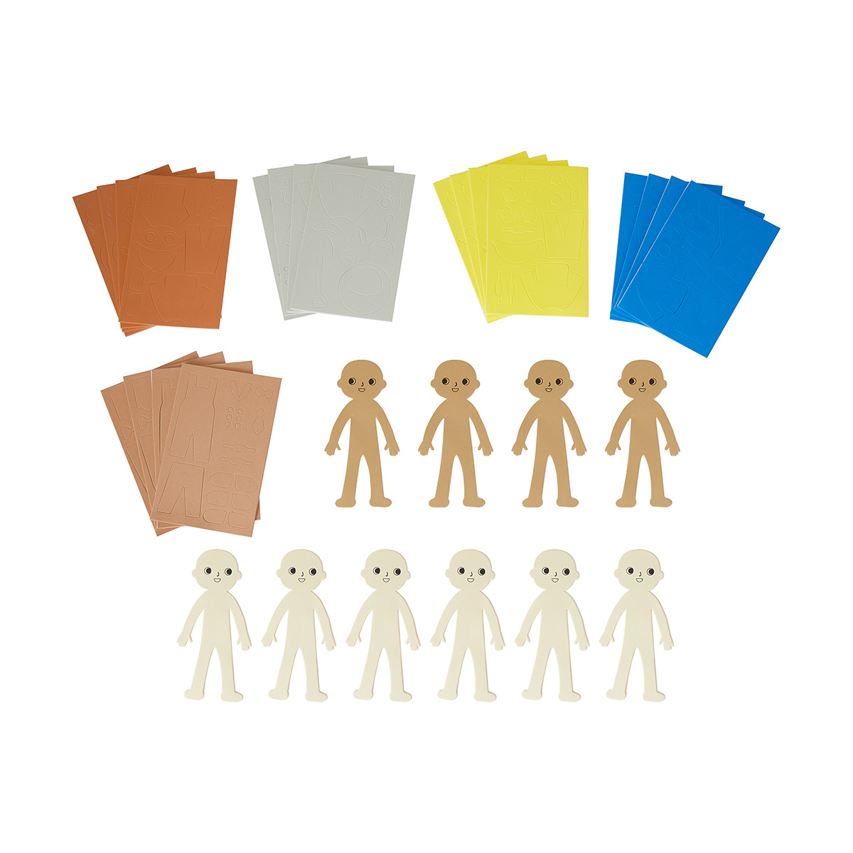 10 Pack Foam People Occupation Kmart