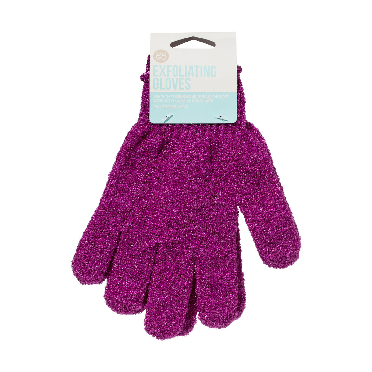 Berry Exfoliating Gloves Kmart