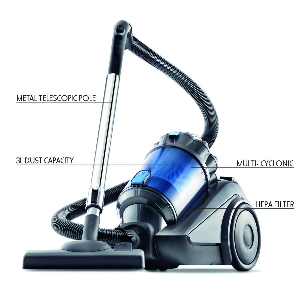 2200W Bagless Vacuum Kmart