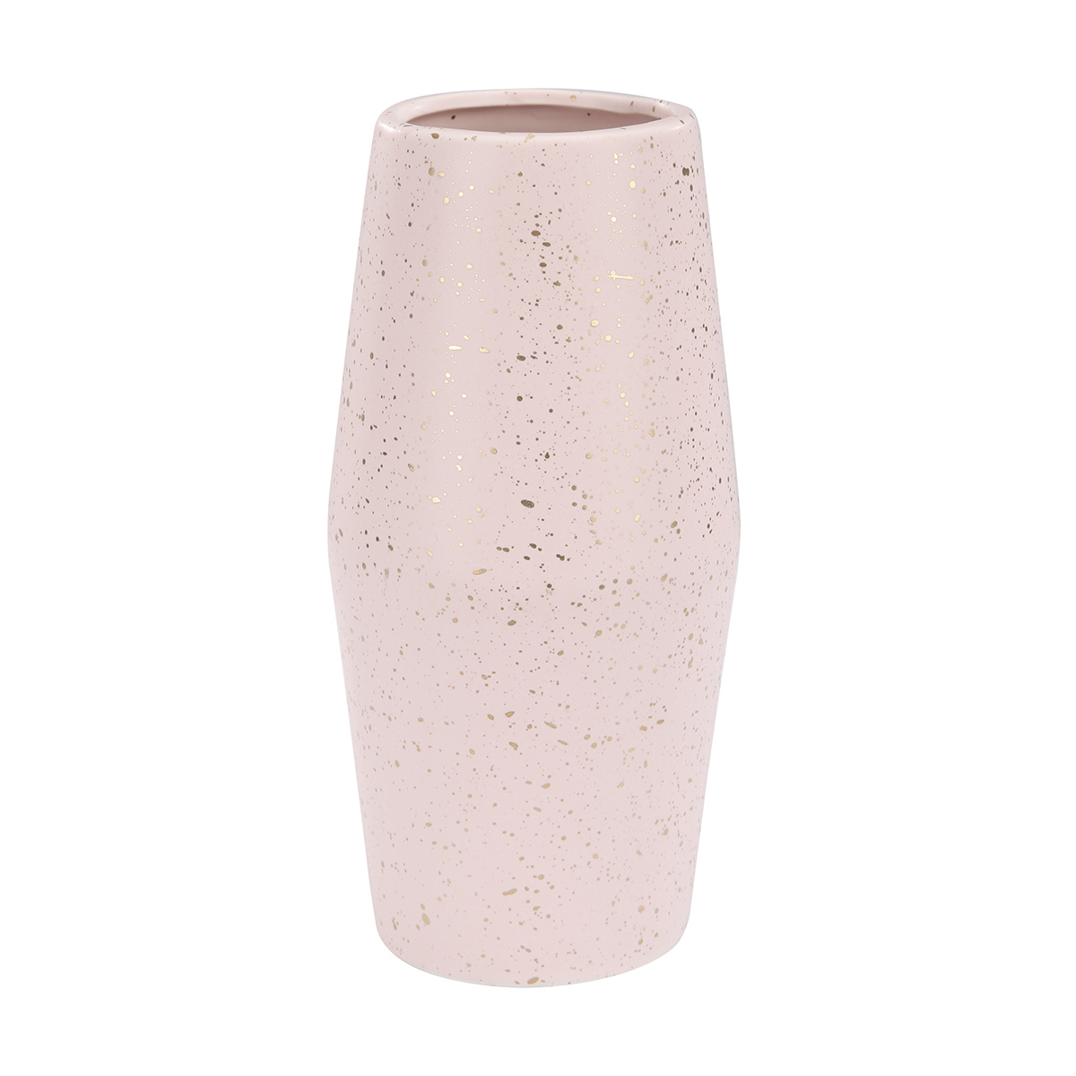 Pink Speckled Small Vase Kmart