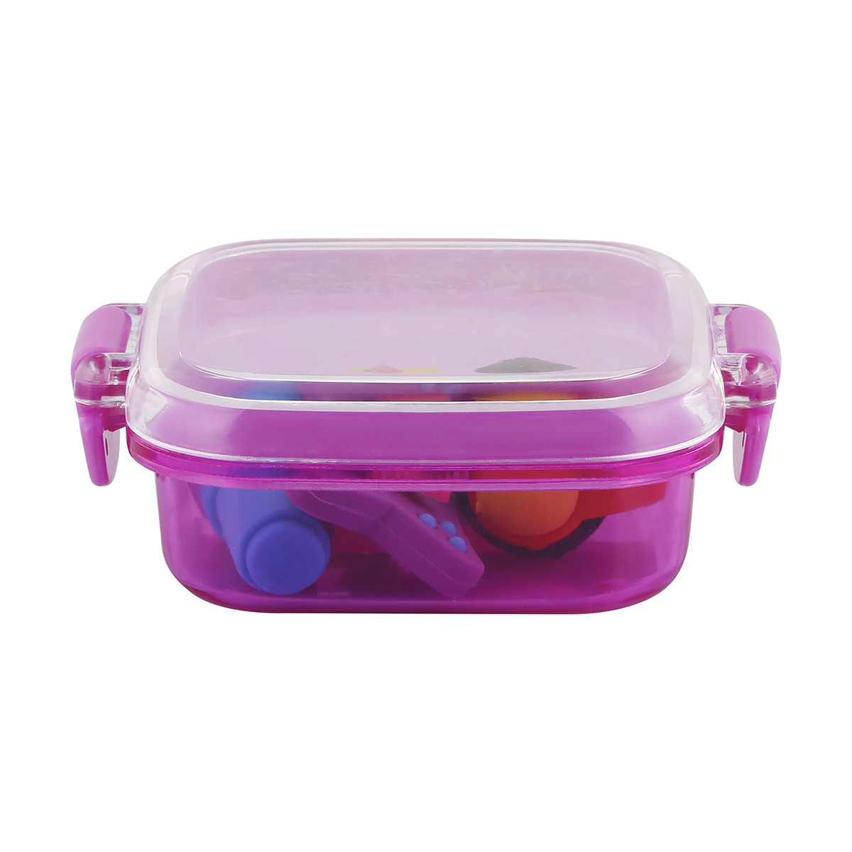 3D Erasers Purple Case Kmart