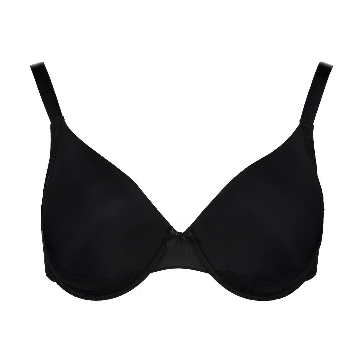 Full Figure Lace Trim TShirt Underwire Bra Kmart