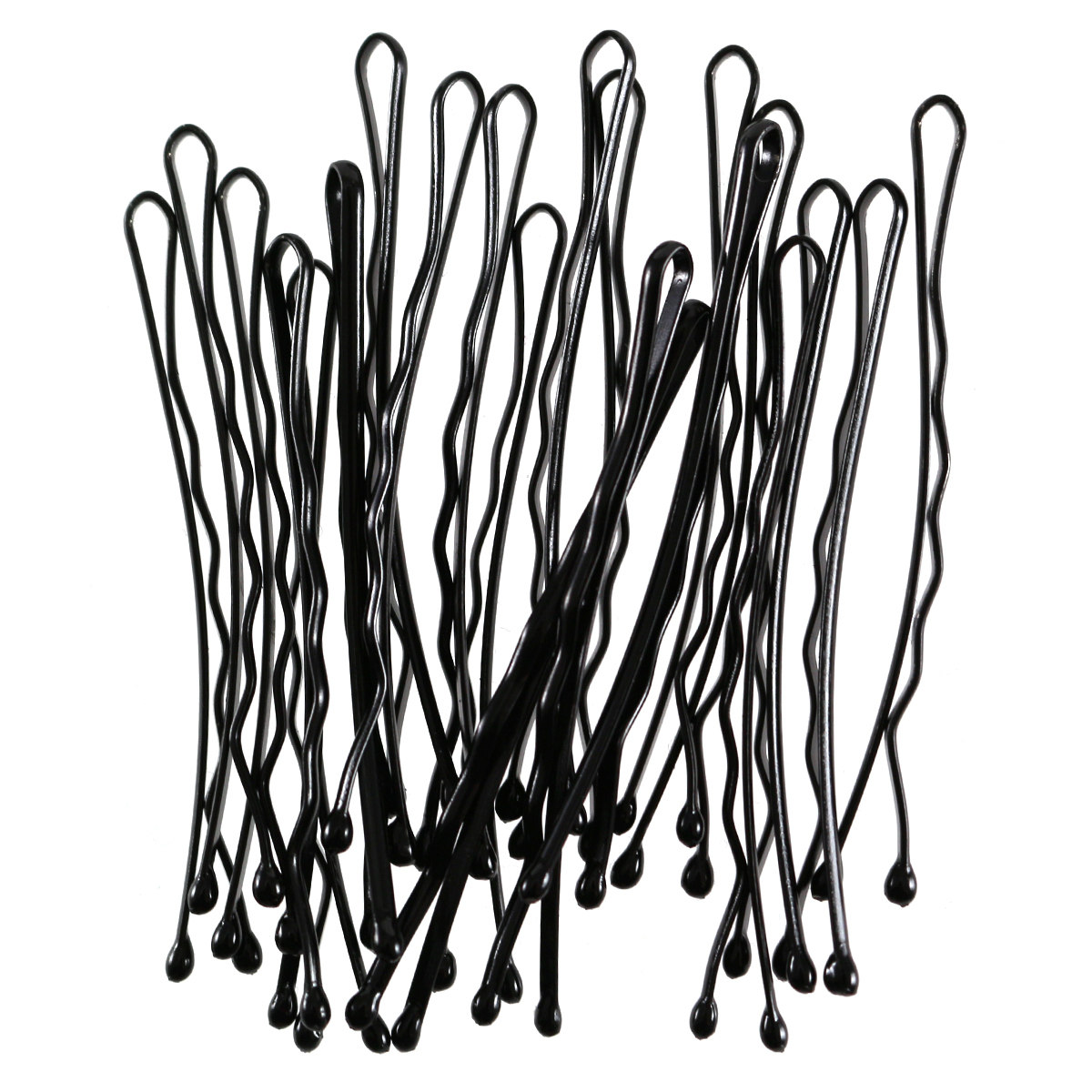60 Pack Black Contour Bobby Pins Kmart