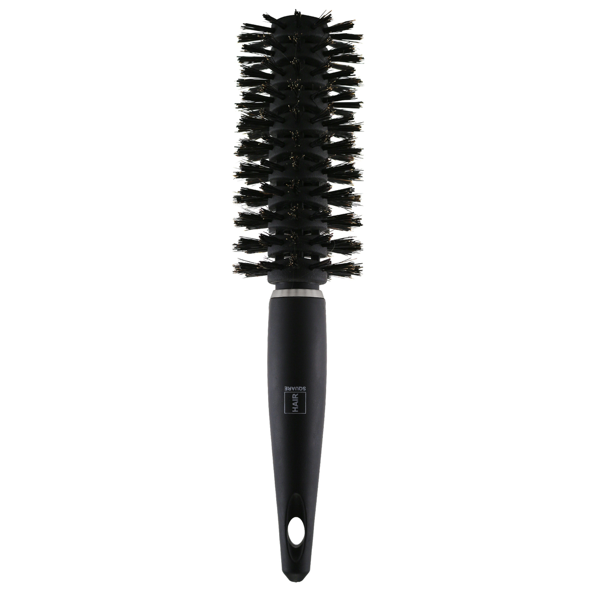 Black Premium Round Grooming Brush Kmart