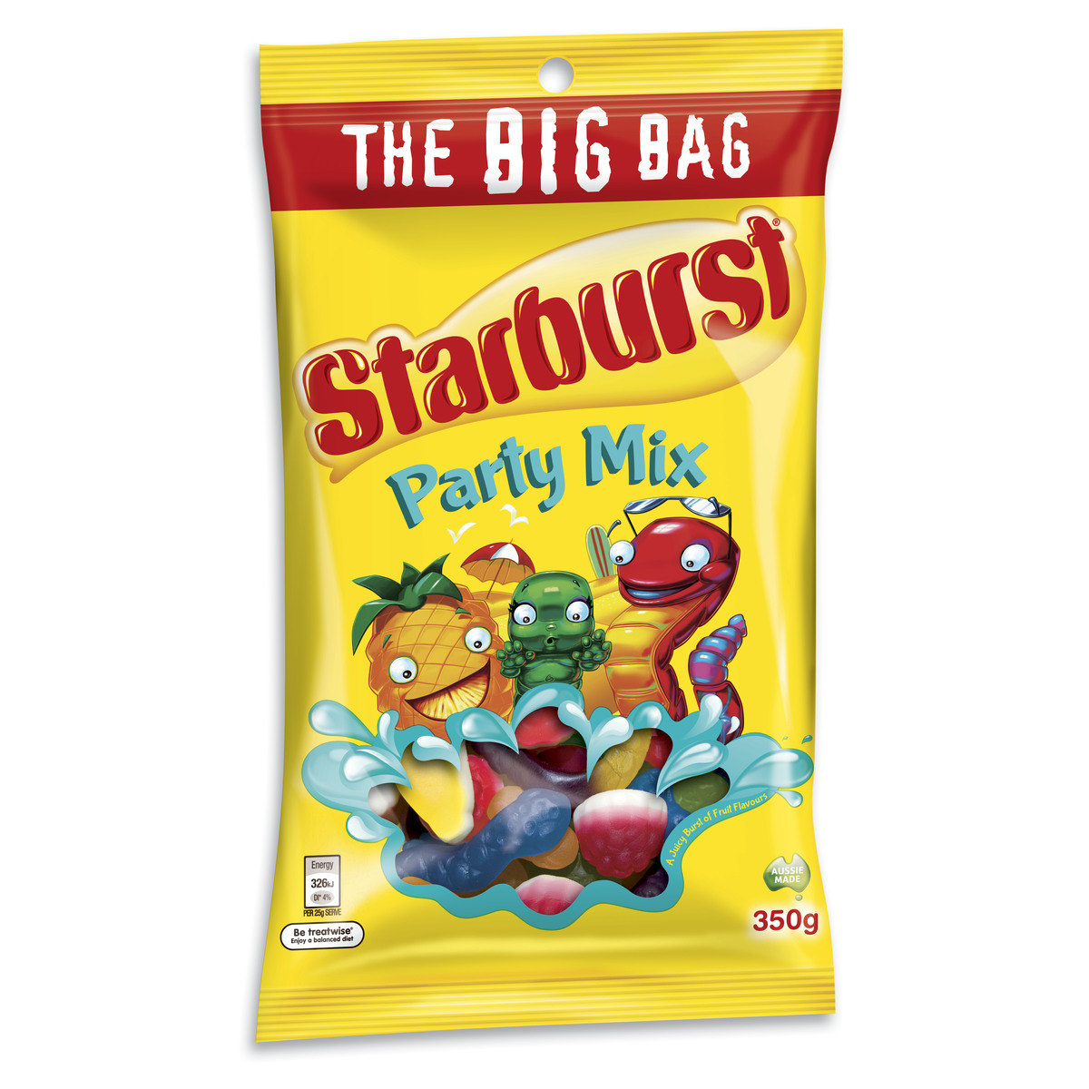 Starburst Party Mix 350g Kmart