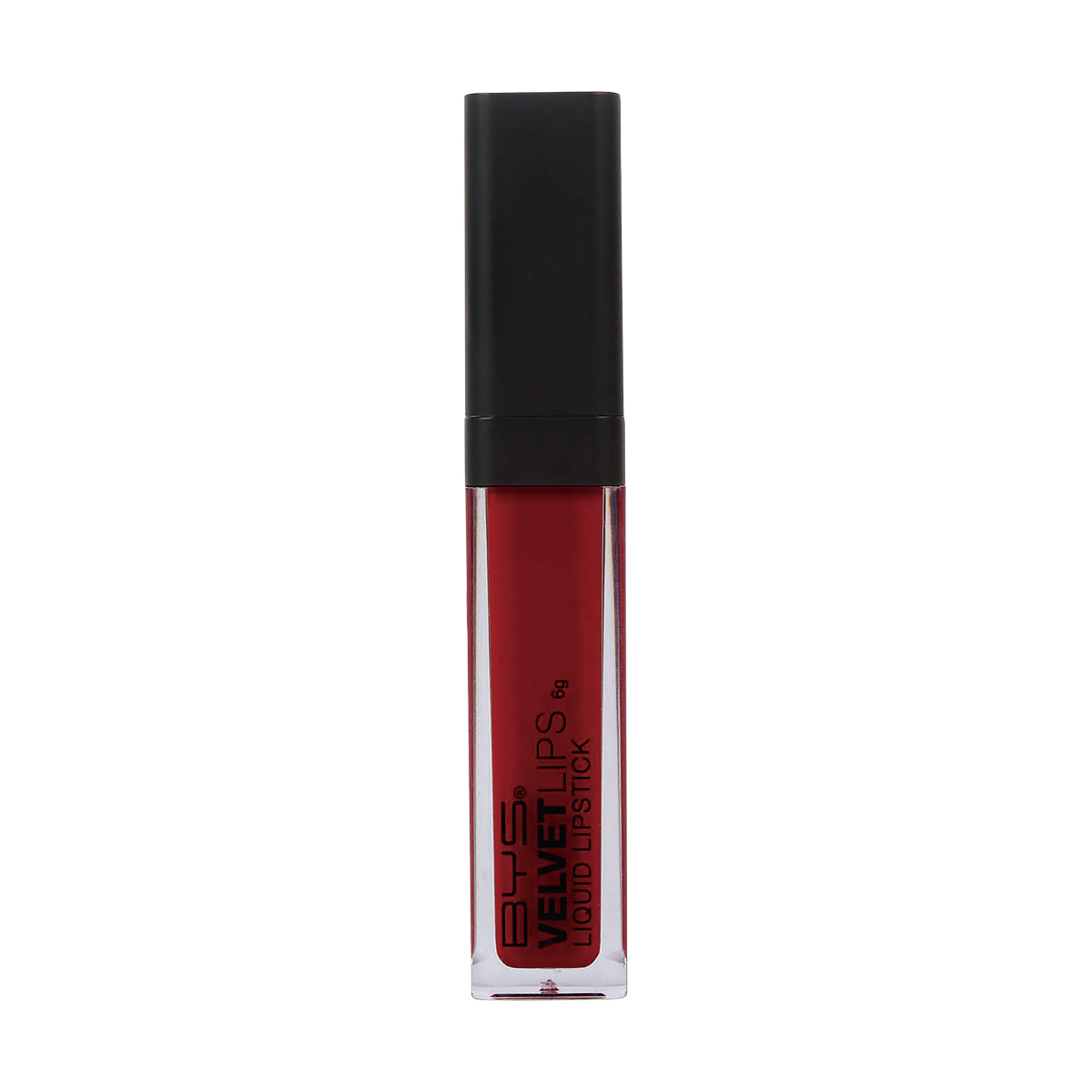 BYS Velvet Lips Liquid Lipstick 6g, Cherry Now Kmart
