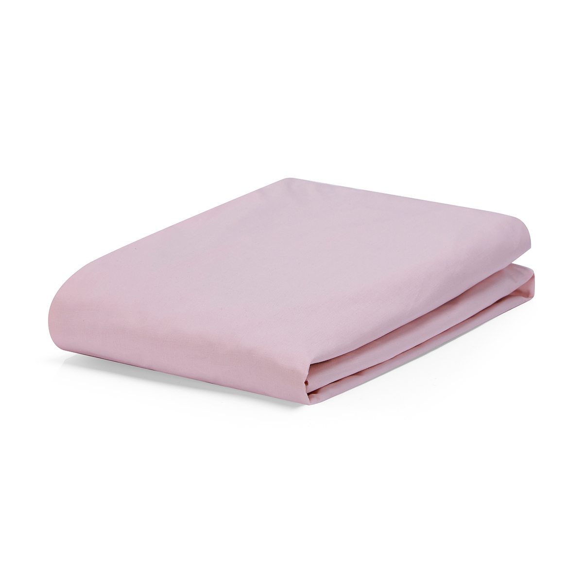 225 Thread Count Fitted Sheet Double Bed, Pink Kmart