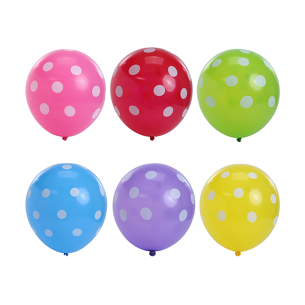 30 Pack Dot Balloons Kmart