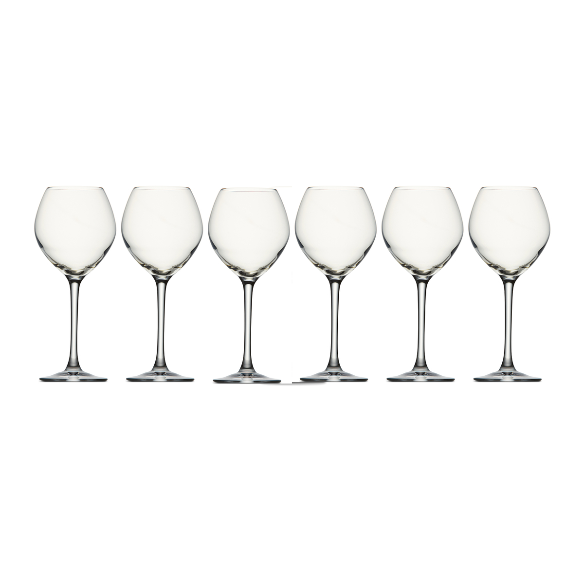 6 Valencia White Wine Glasses Kmart