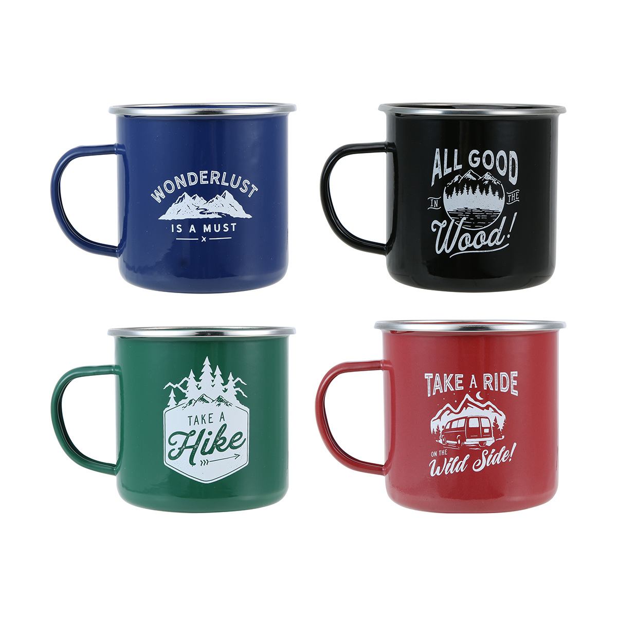 Enamel Mug Blue Kmart