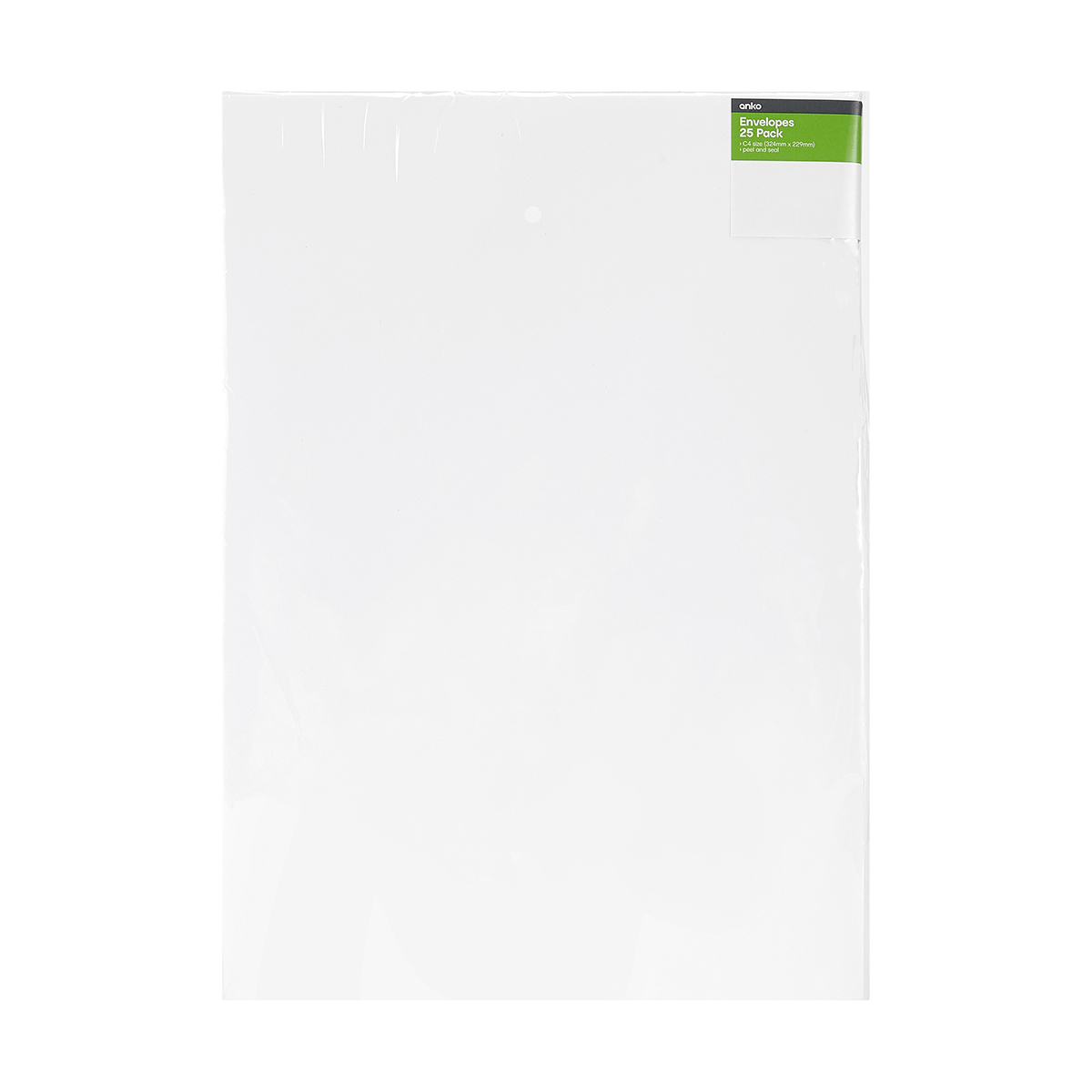 25 Pack C4 Pocket Premium Envelopes Kmart
