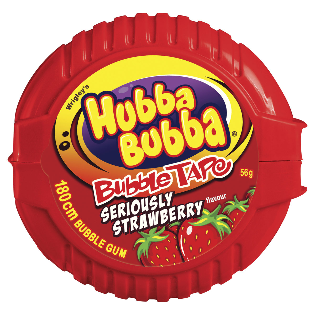 Hubba Bubba Gum Tape Strawberry 56g Kmart