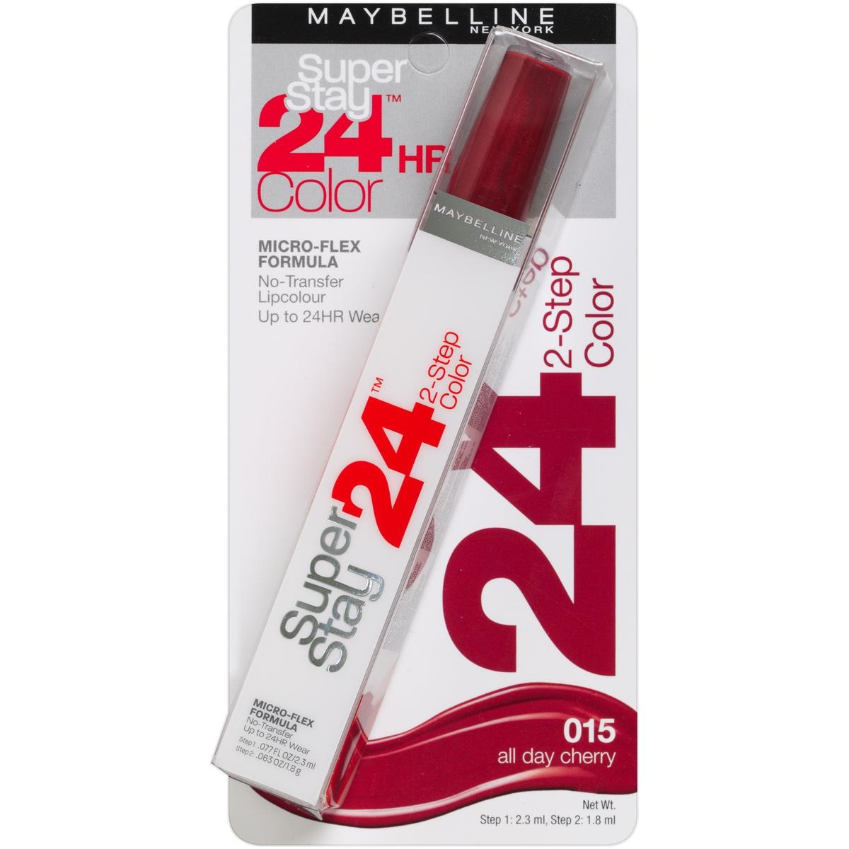 Maybelline Super Stay Lipcolour - 015 All Day Cherry