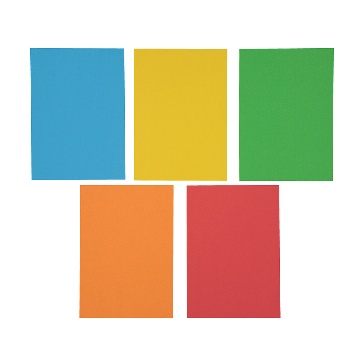 Bright Coloured A4 Papers Kmart