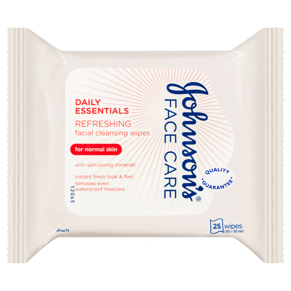 Johnson's 25 Pack Face Care Refreshing Facial Cleansing Wipes Kmart