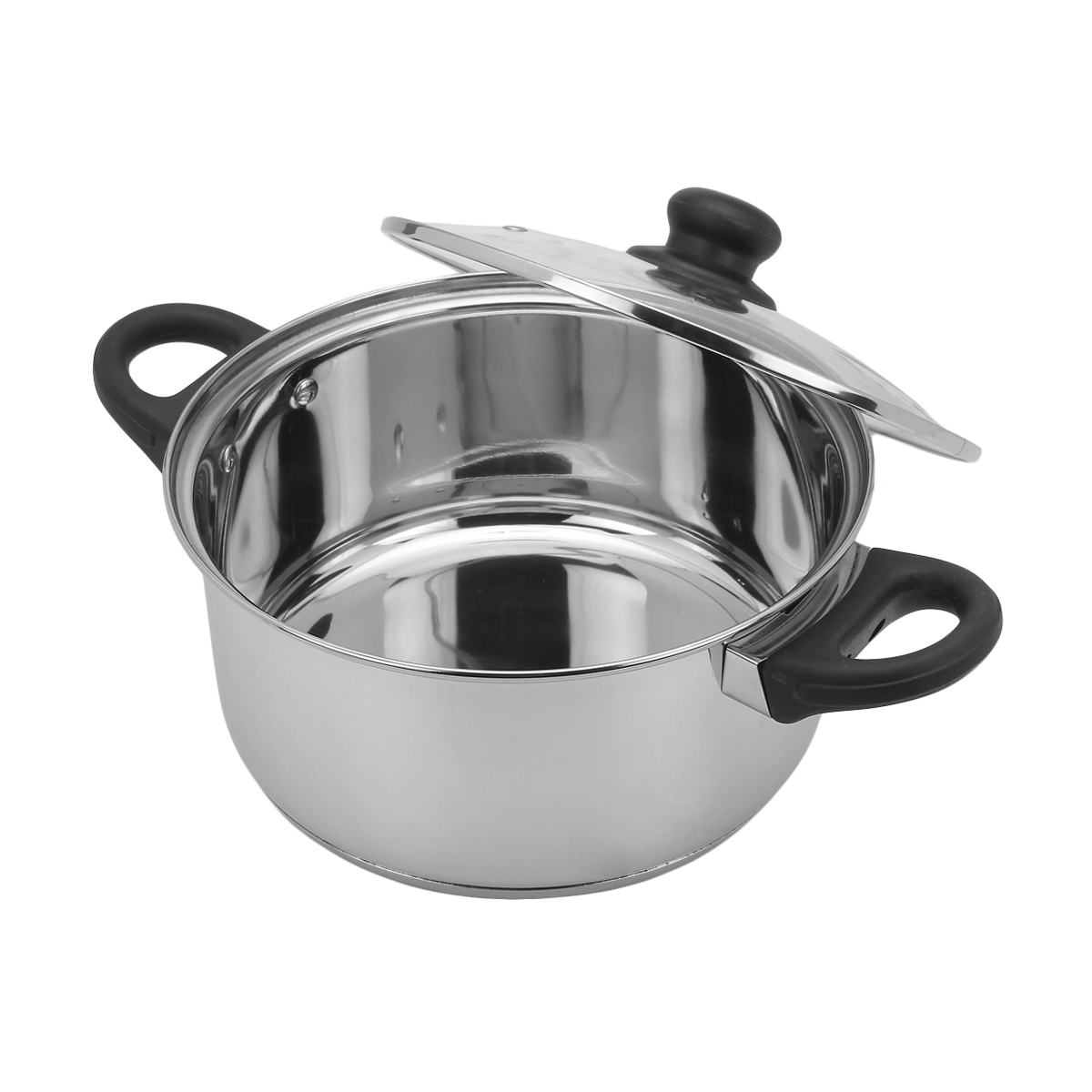24cm Stainless Steel Casserole Dish Kmart