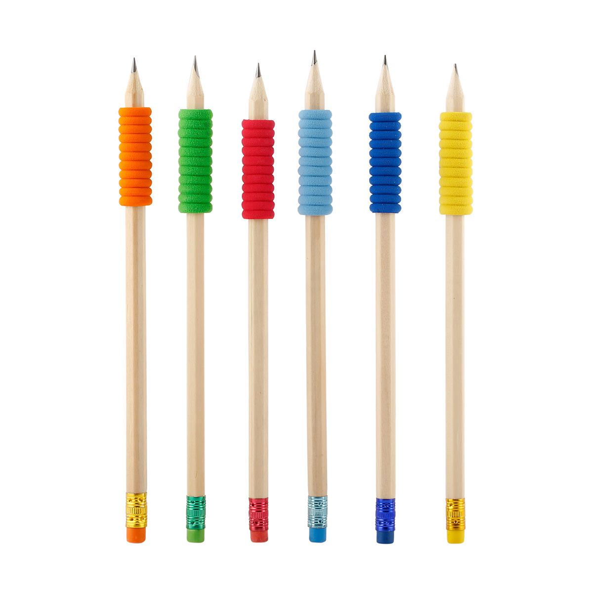 HB Pencils with Grips Kmart