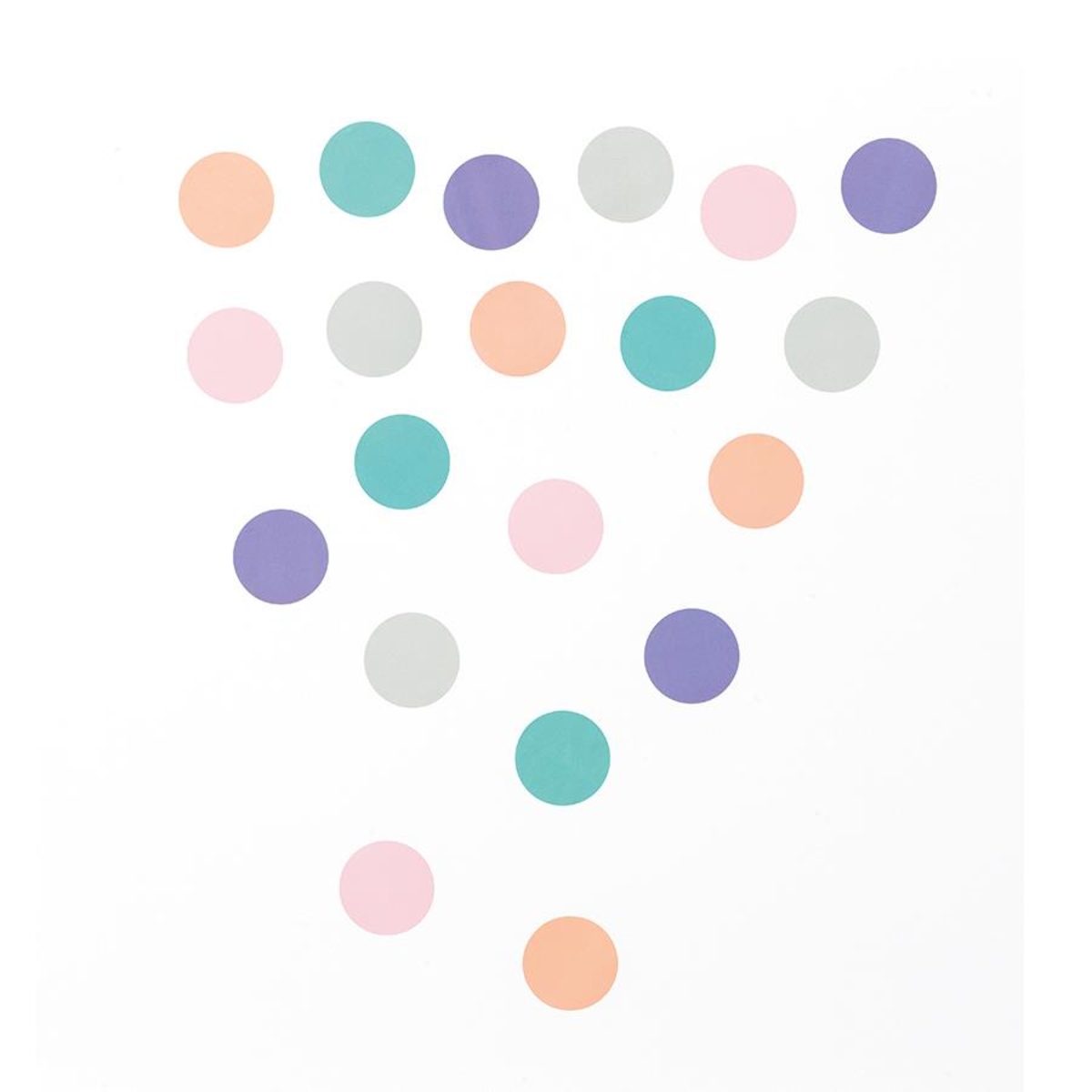 Wall Stickers Pastel Spots Kmart