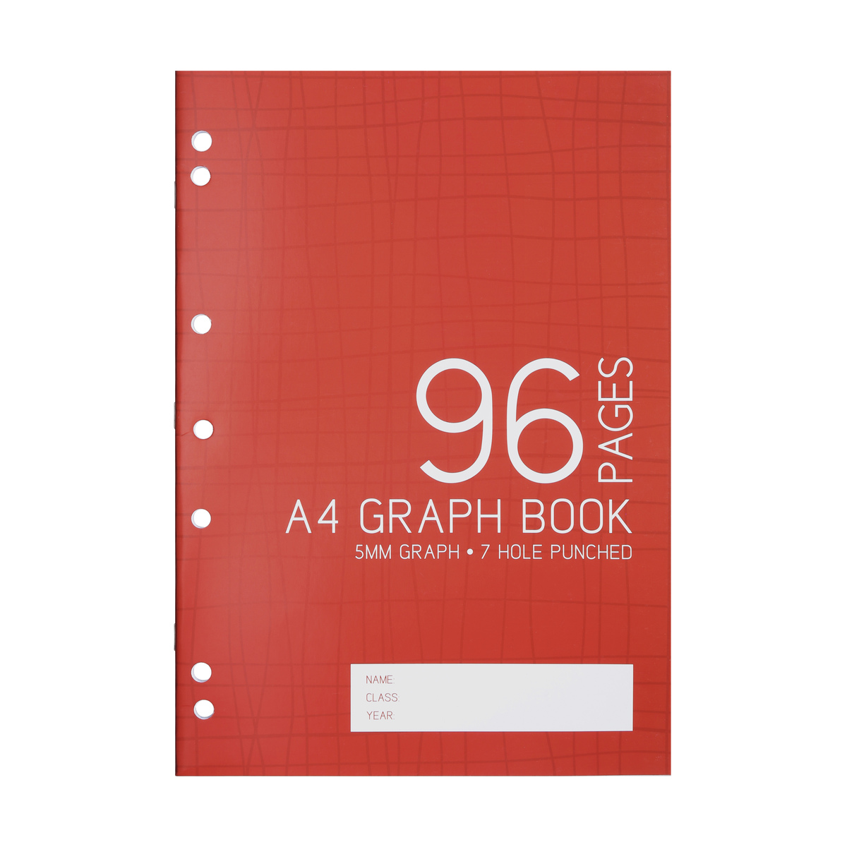 96 Page A4 Graph Book Kmart
