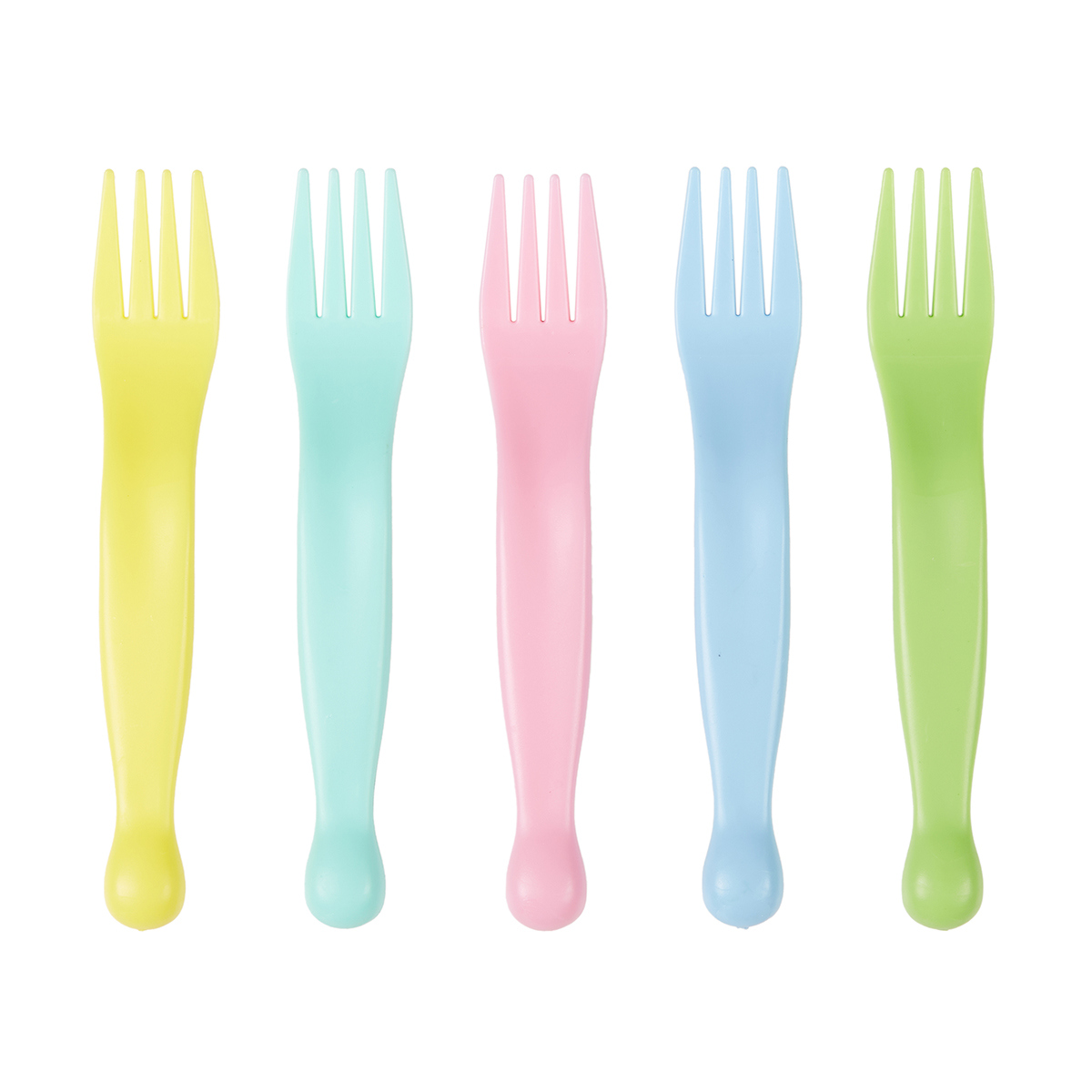 Forks Multicoloured, Set of 5 Kmart