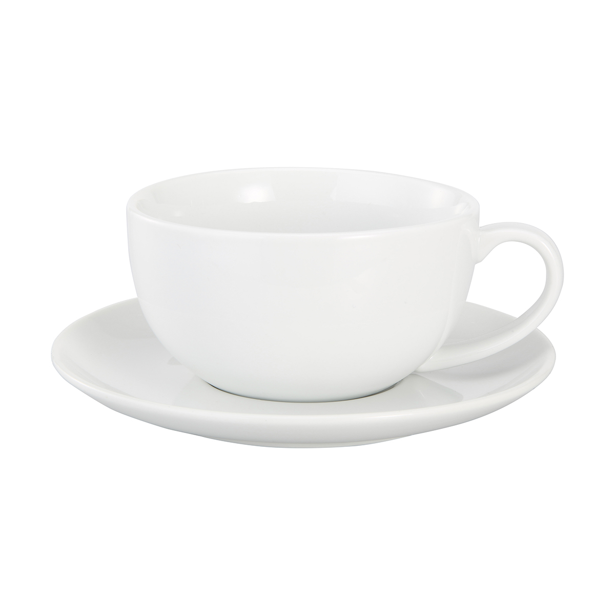 Super White Cup & Saucer Kmart