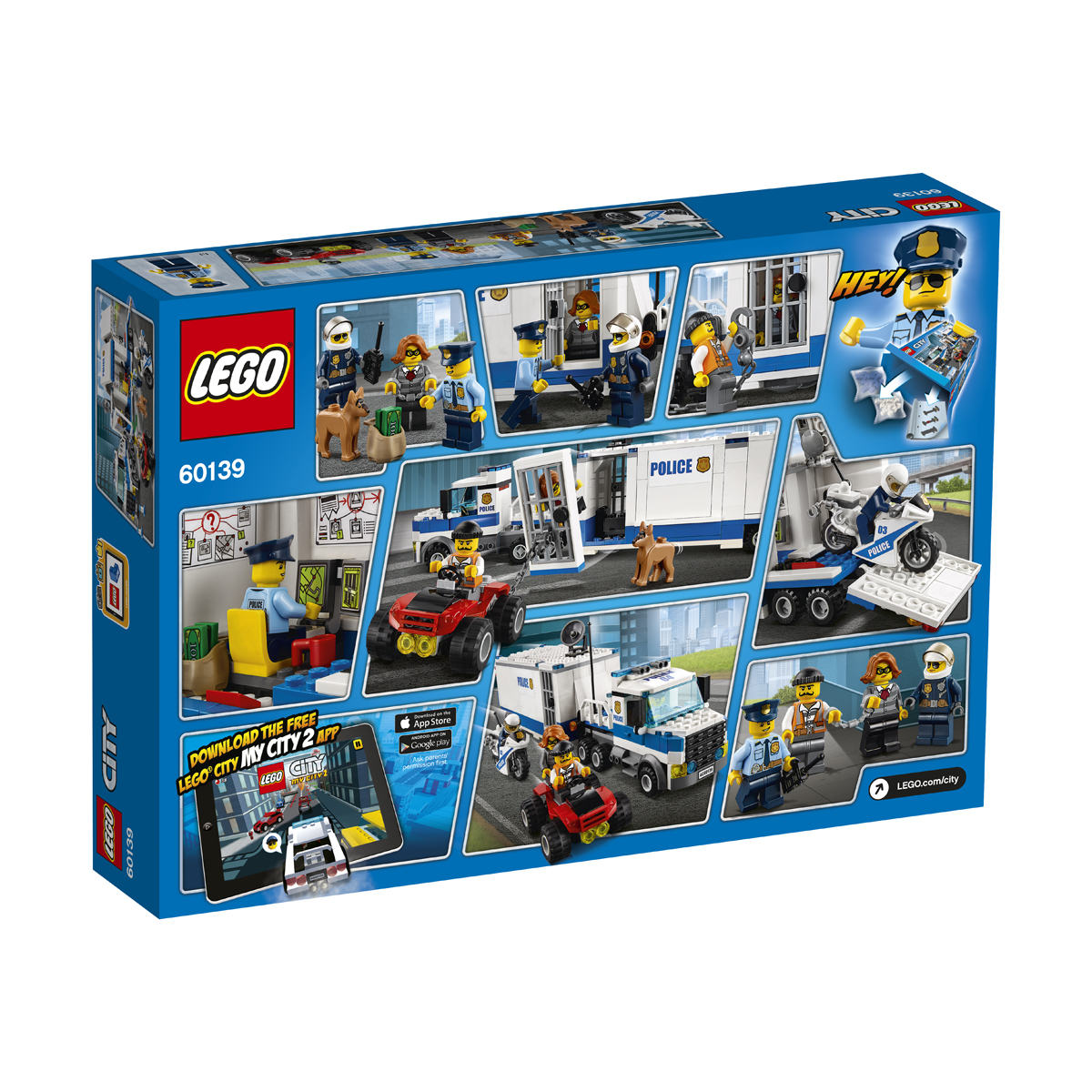 LEGO City Police Mobile Command Centre - 60139 | Kmart