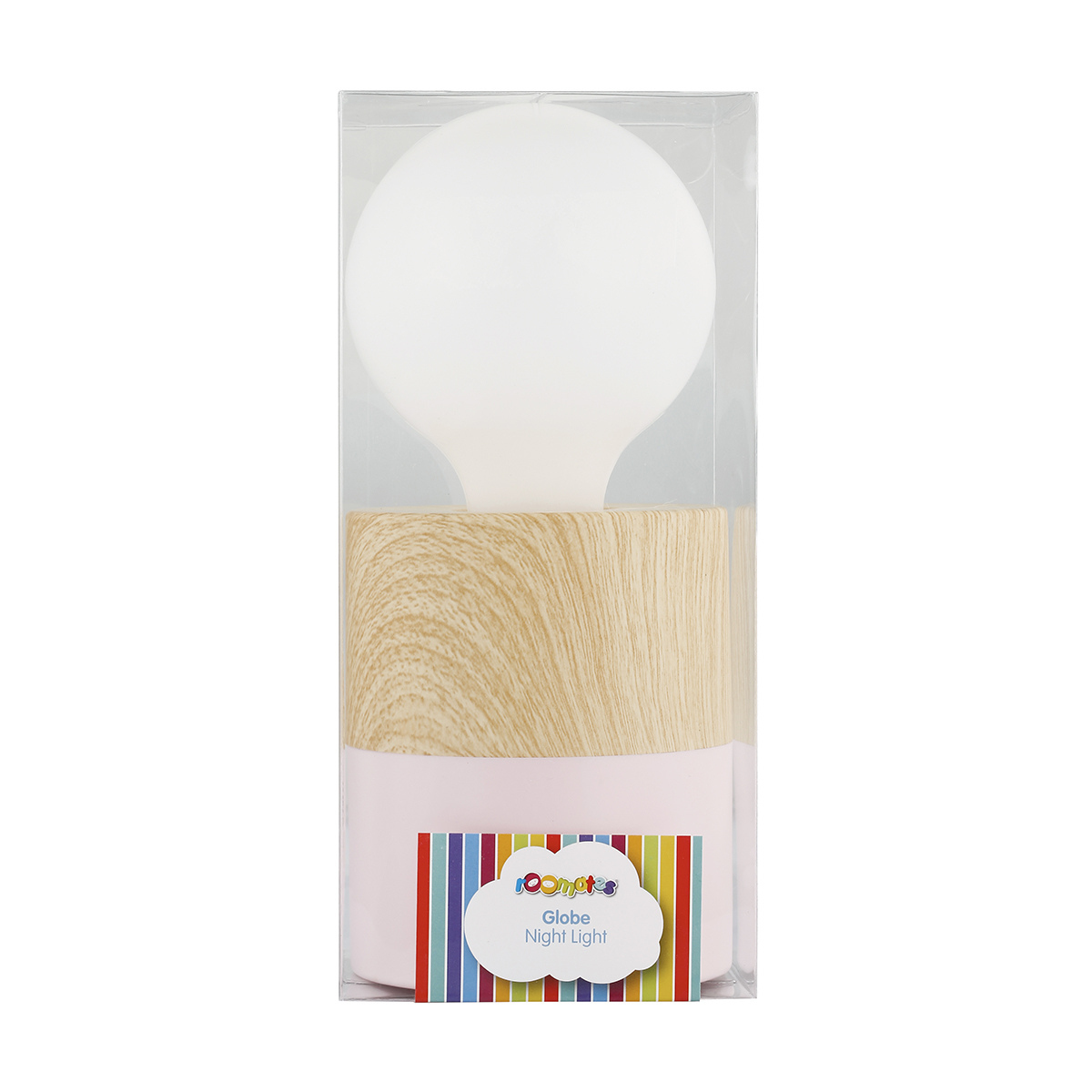 Pink Base Globe Night Light Kmart