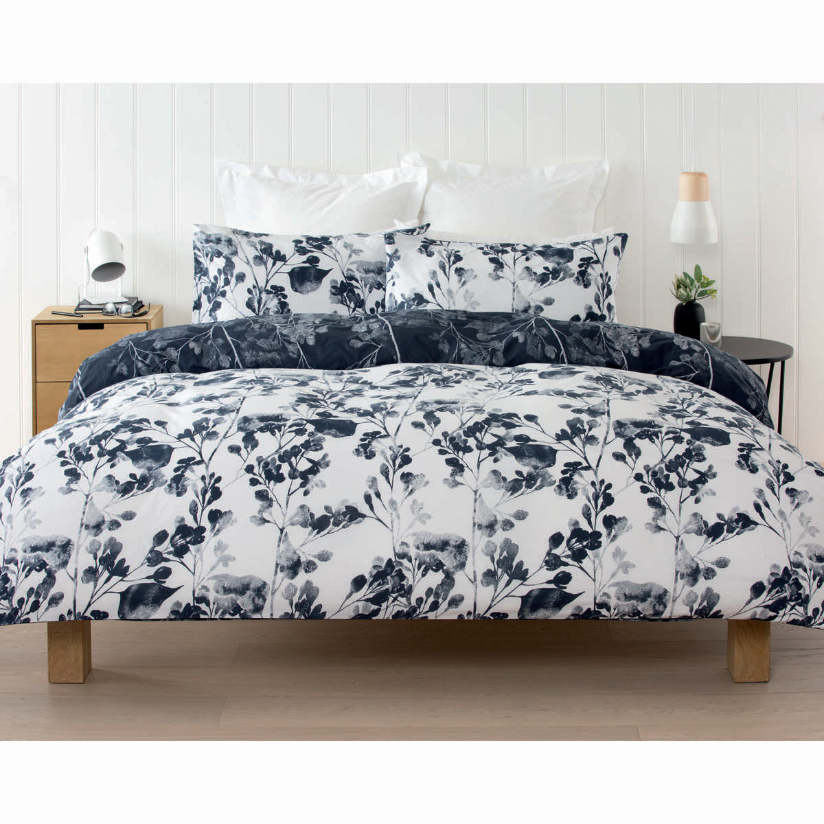 Dappled Leaf Quilt Cover Set Queen Bed Kmart