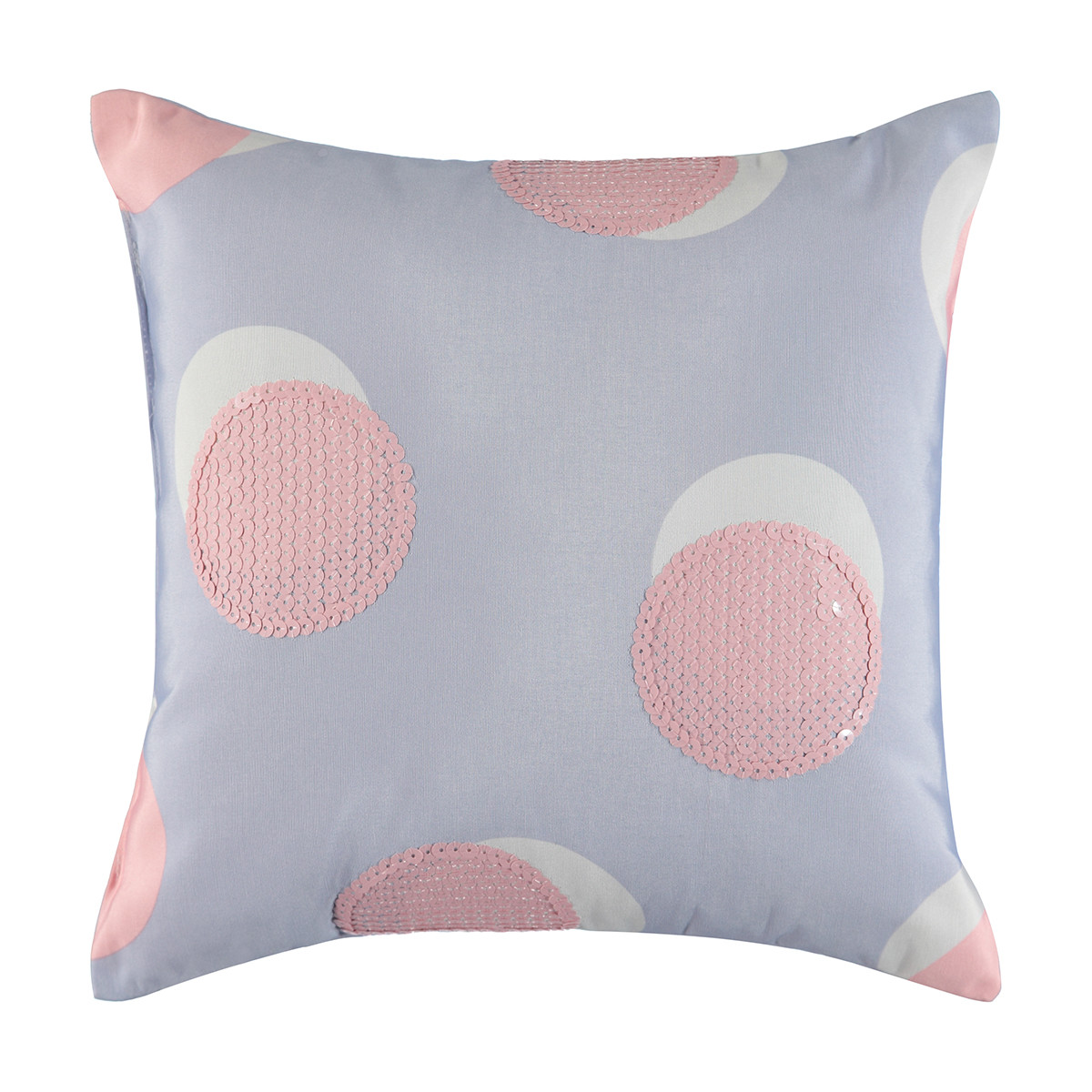 Sequin Square Spot Cushion Kmart