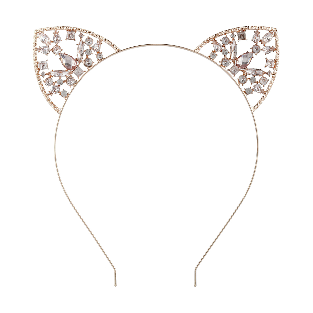 Metal Ear Headband with Jewels Kmart