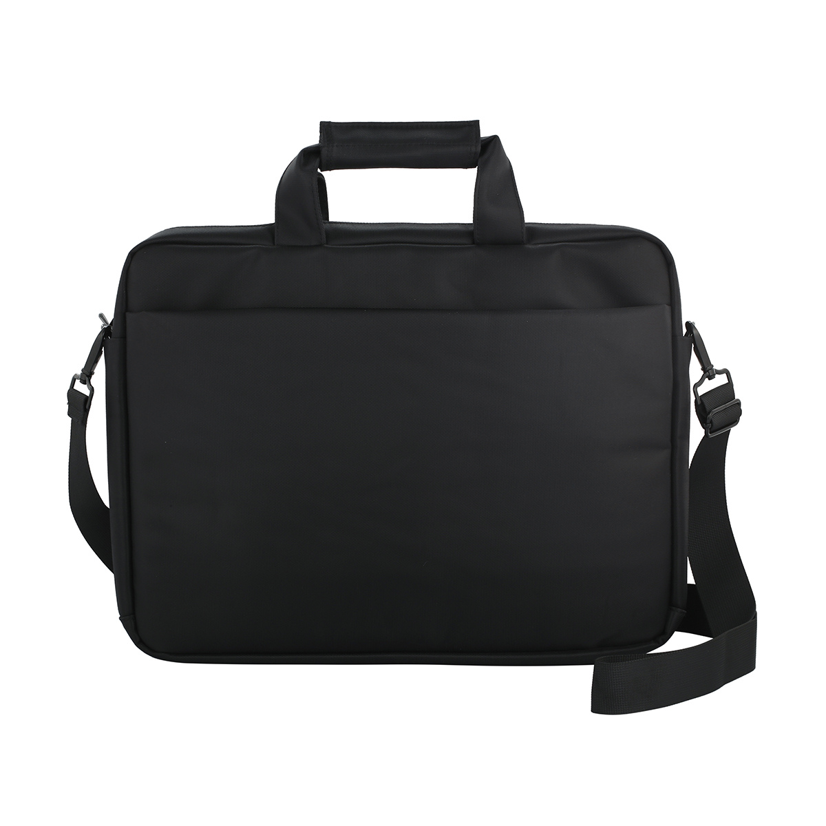 15in. Padded Laptop Bag Black Canvas | Kmart