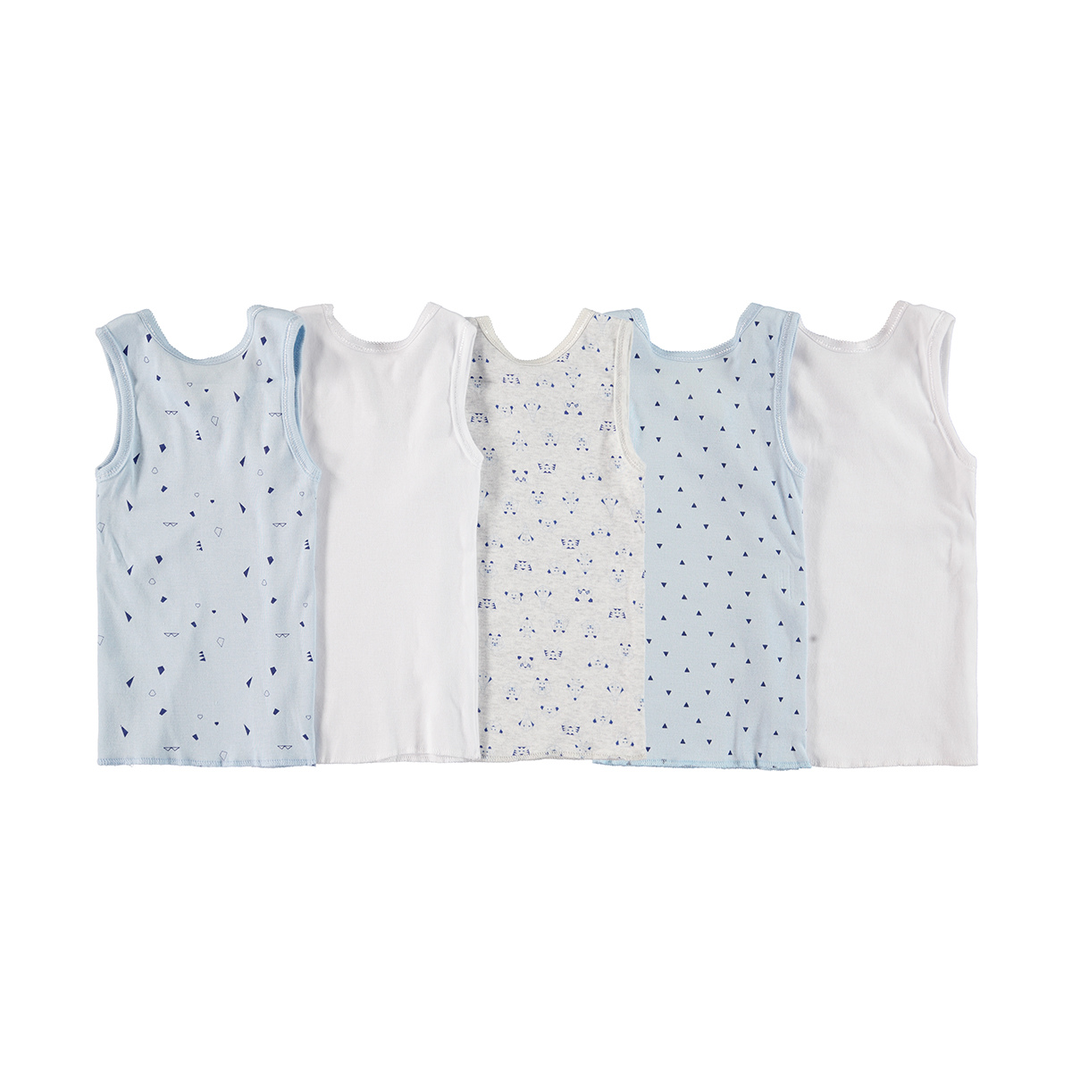 5 Pack Singlets Kmart