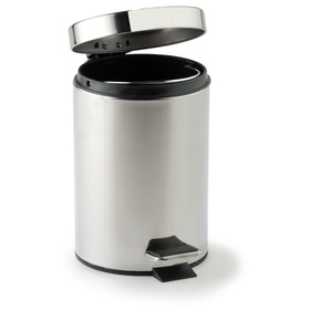 3L Stainless Steel Bathroom Pedal Bin | Kmart