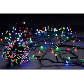 Solar LED String Lights - 500 Bulbs, Multi-colour Kmart