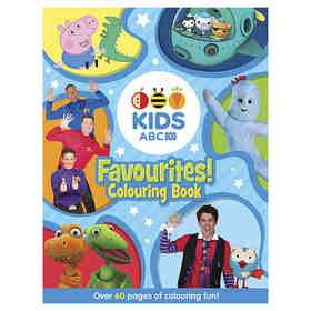 ABC Kids Favourites! Colouring Book  Book  Kmart