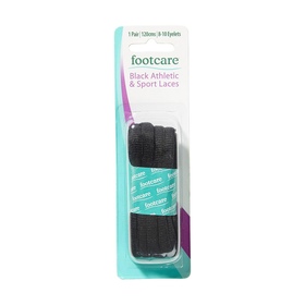 black sports shoe laces