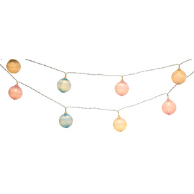 Ball String Lights - Pastel Kmart