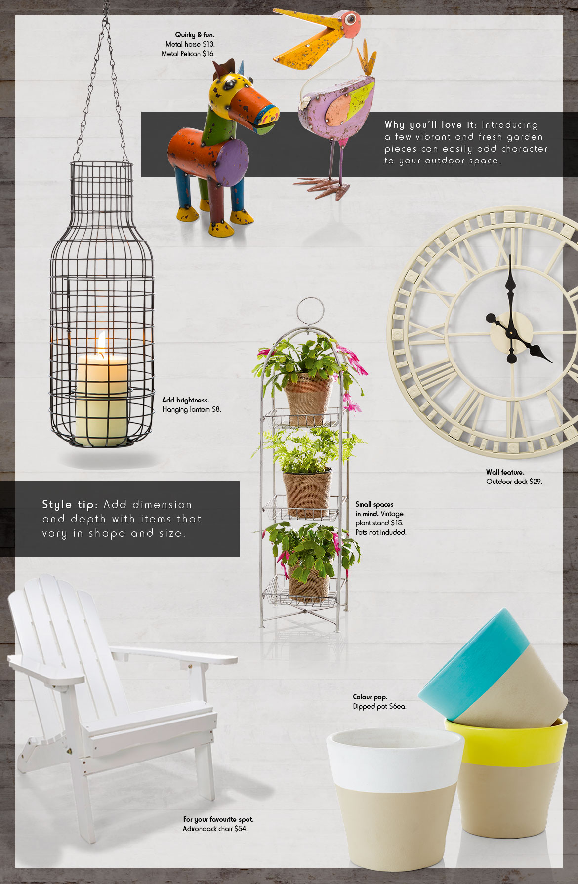 7 picks to deck out the backyard!