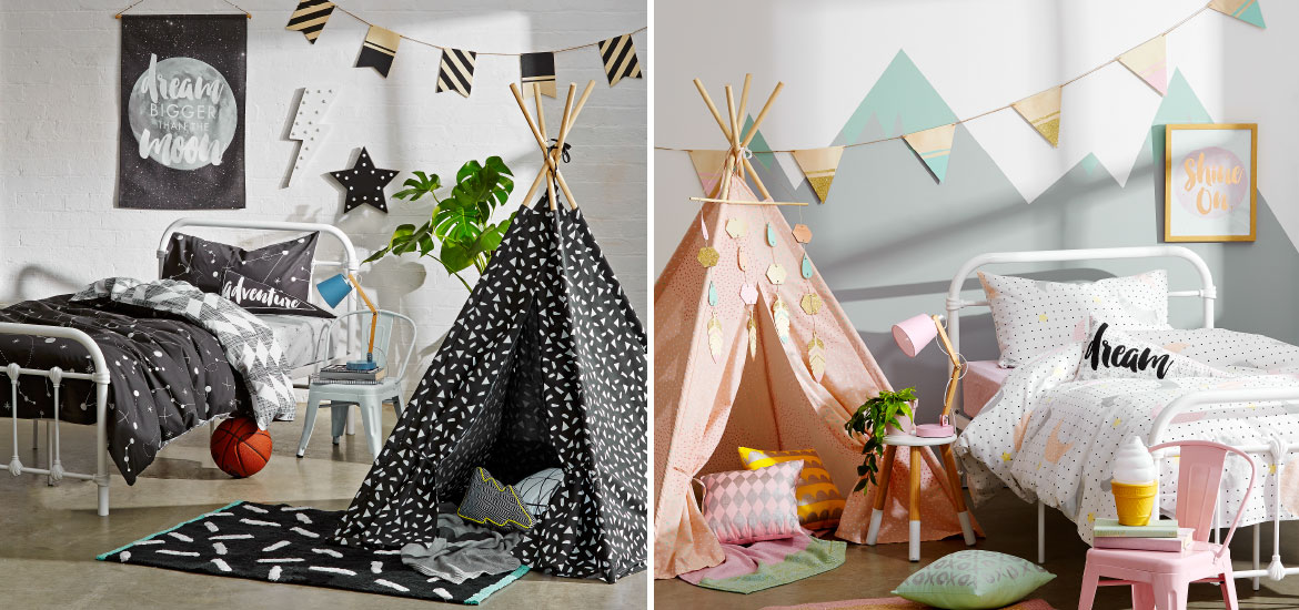 stylish-kids-bedroom-makeovers - kmart