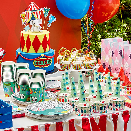 kids party  theme circus carnival Kmart 