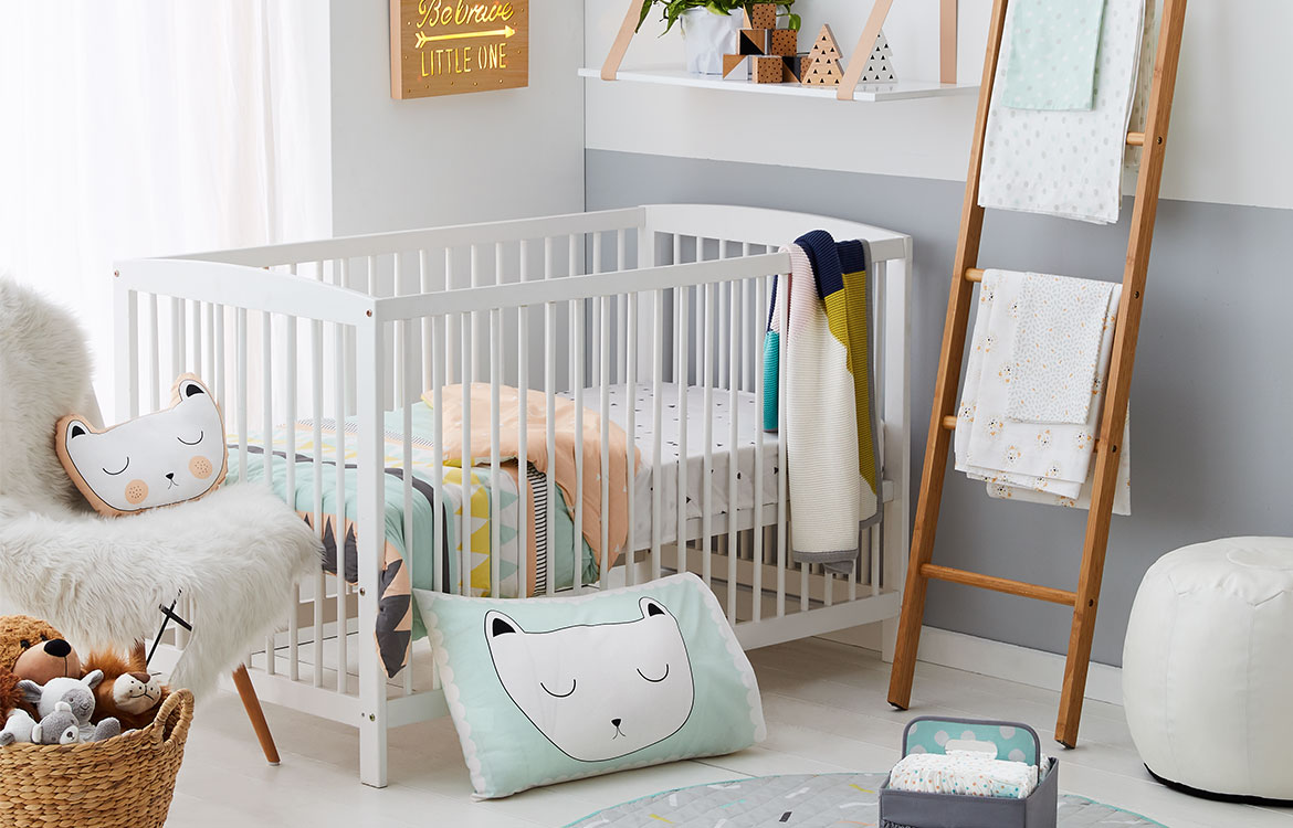 portable baby bed kmart