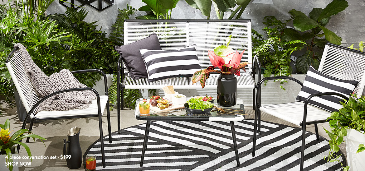 Outdoor Furniture Fit For Any Space Kmart