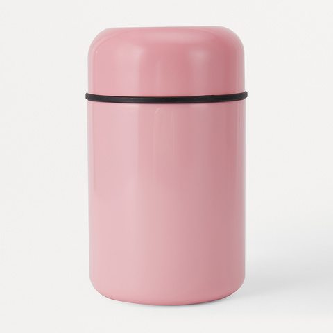 350ml Pink Lunch Flask with Spoon | Kmart