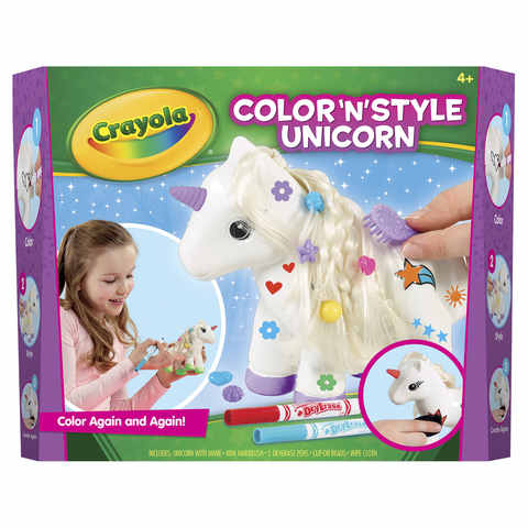 Crayola Colour 'n' Style Unicorn | Kmart