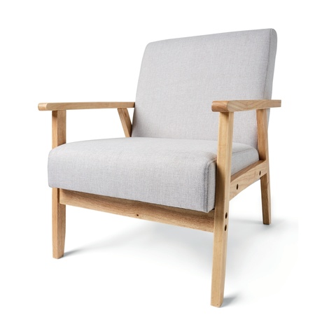 Upholstered Timber Chair Kmart