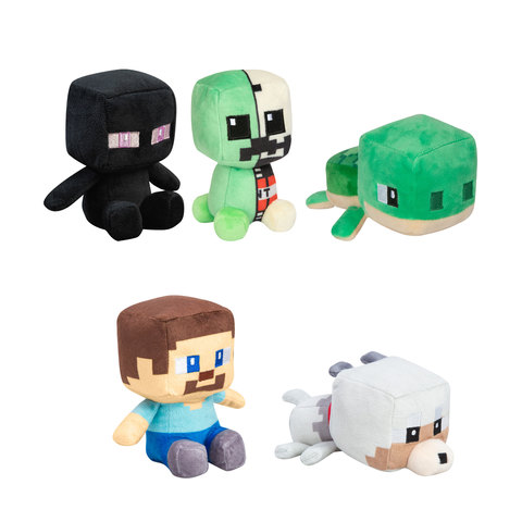 minecraft stuffed animals