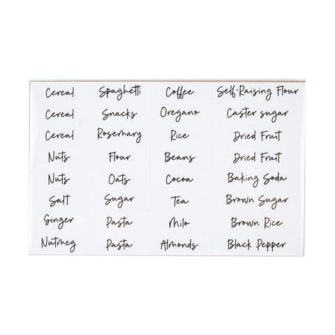 96 Pantry Labels Small Kmart 96 Pantry Labels Small Kmart