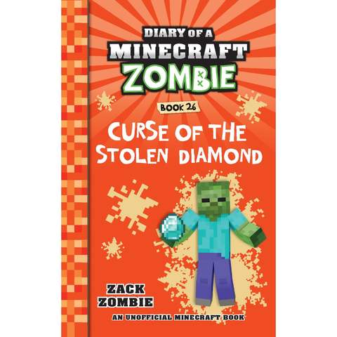 Diary Of A Minecraft Zombie Curse Of The Stolen Diamond By Zack Zombie Book 26 Kmart
